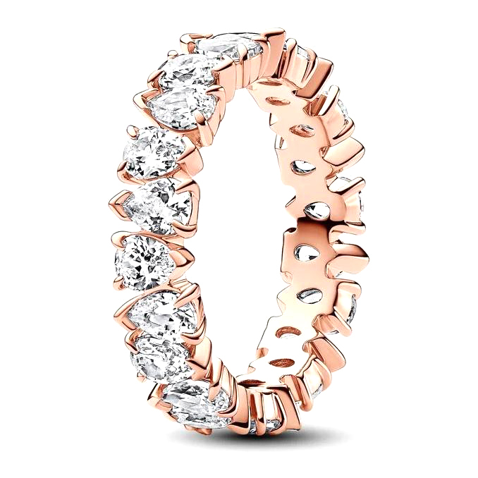 Bague 'Alternating Sparkling' pour Femmes