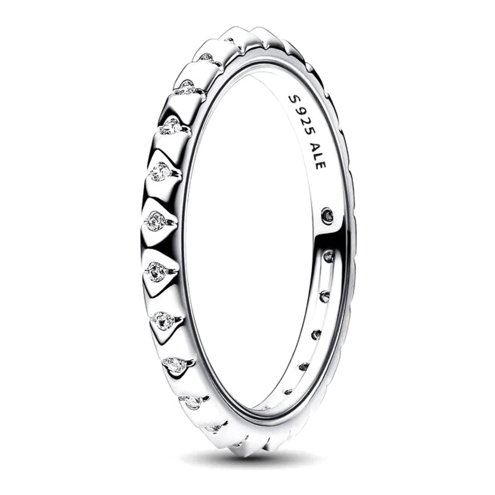 Women's 'Pyramids' Ring