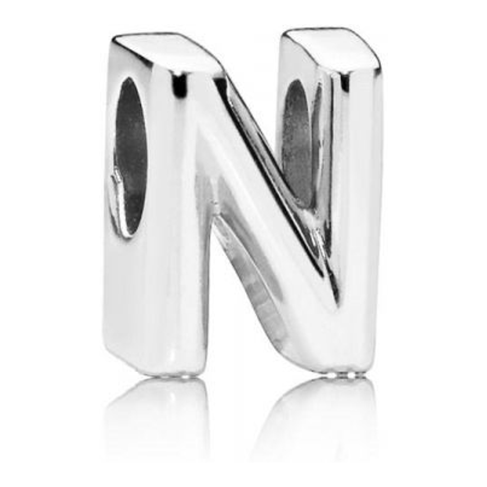 'Letter N' Charm für Damen