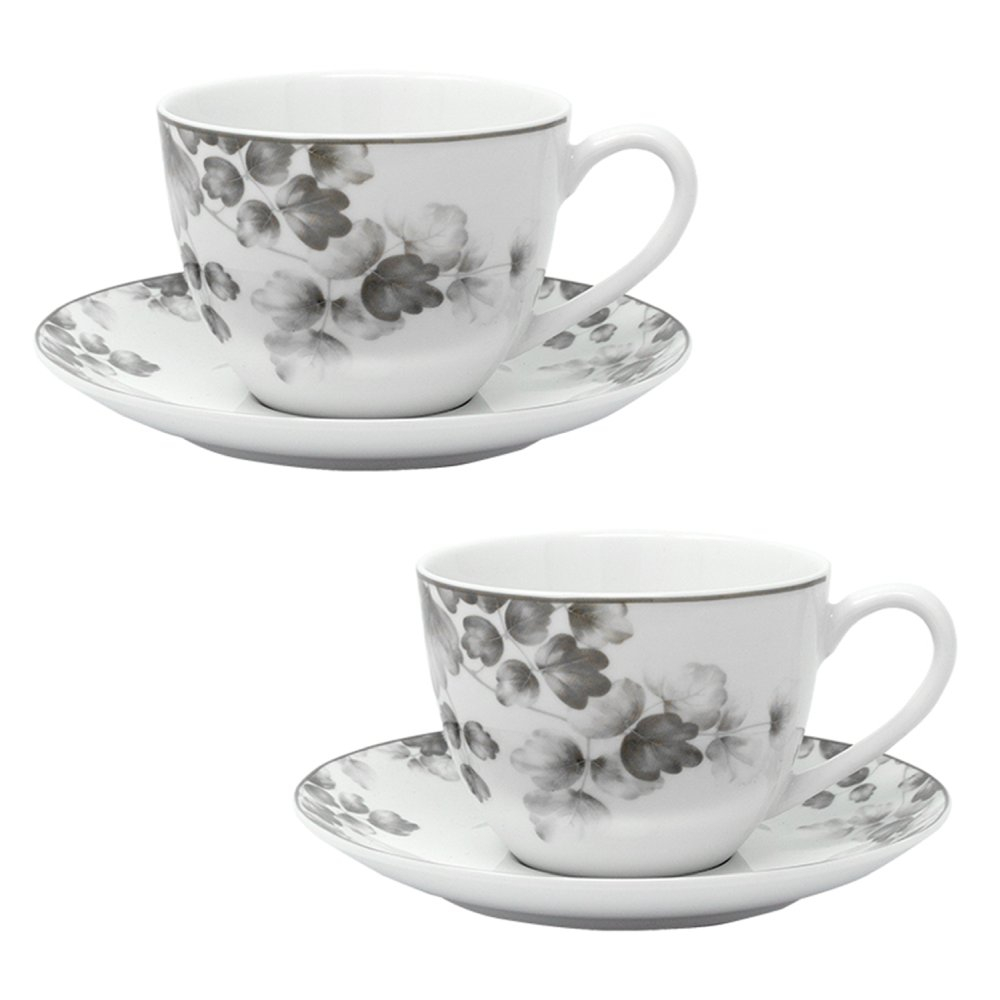 'Foliage' Breakfast Set - 10 cm - 220 ml, 2 Pieces