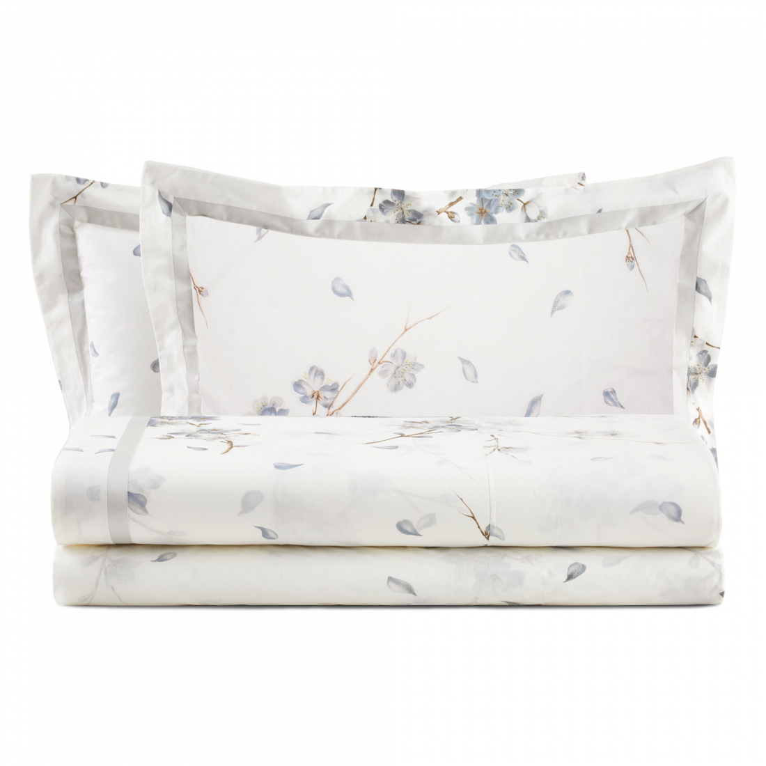 Peach Blossoms Double Bed Set