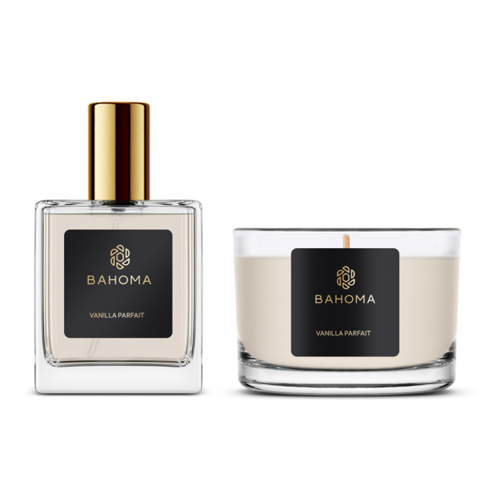 Bougie et vaporisateur d'ambiance 'Pearl' - Vanilla Parfait 80 g