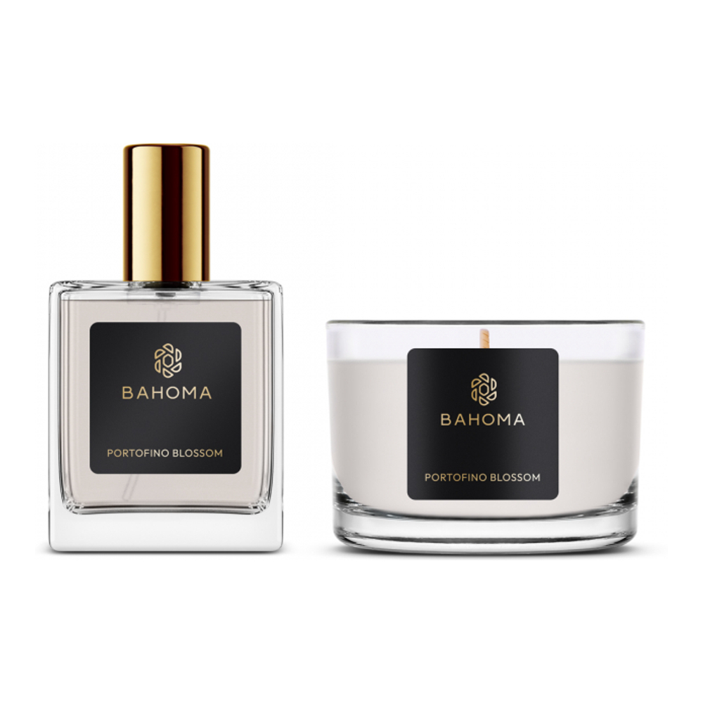 Bougie et vaporisateur d'ambiance 'Pearl' - Portofino Blossom 80 g