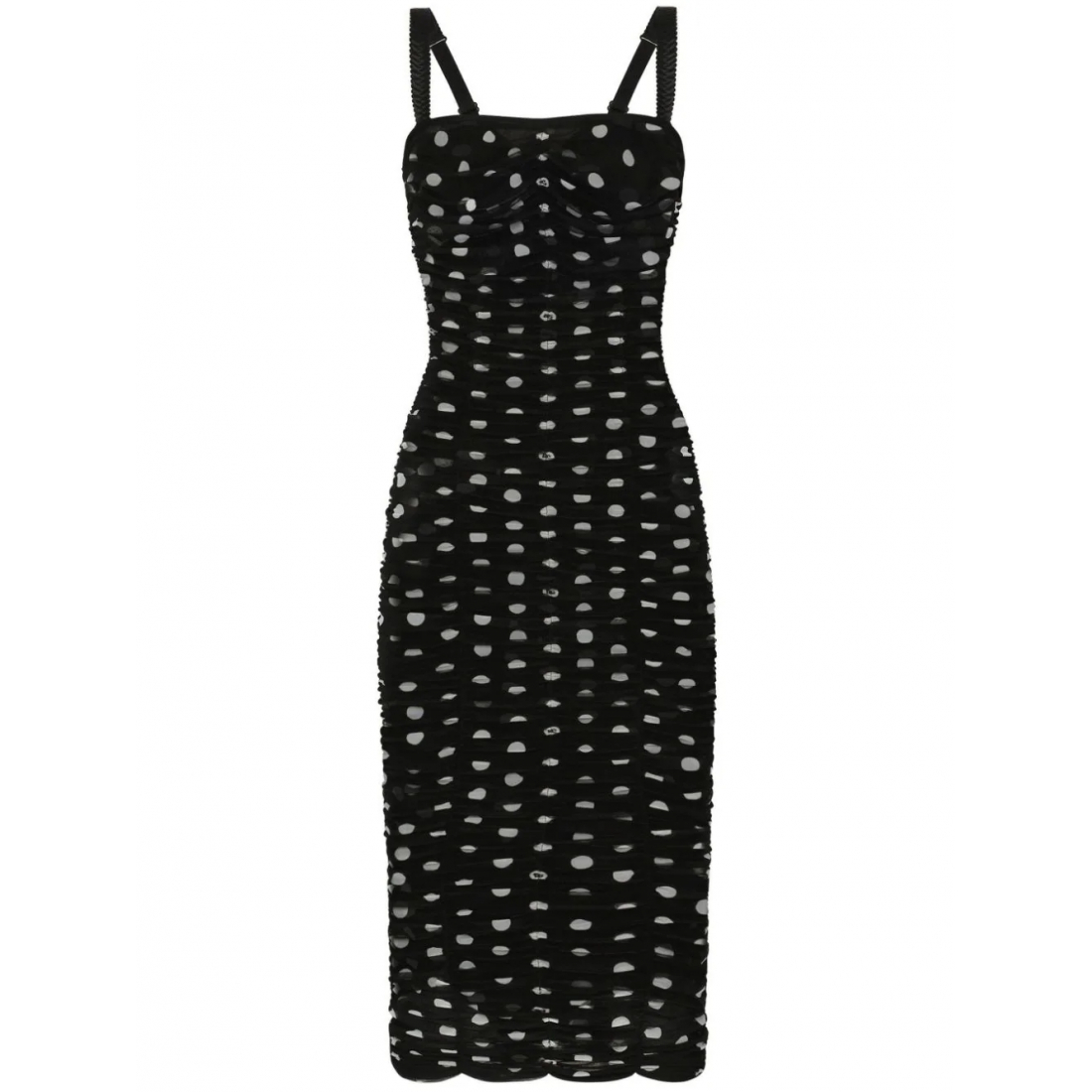 Robe Midi 'Polka-Dot' pour Femmes