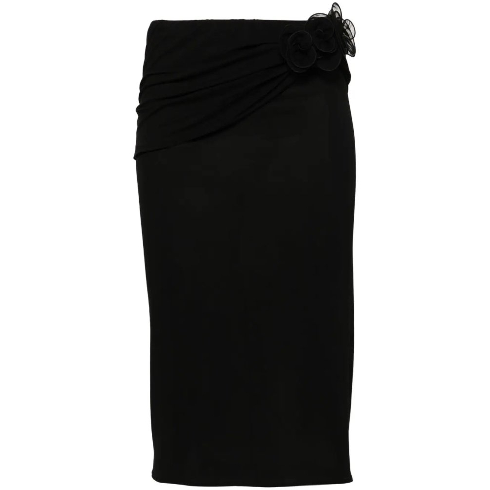 Jupe crayon 'Floral-Appliqué' pour Femmes