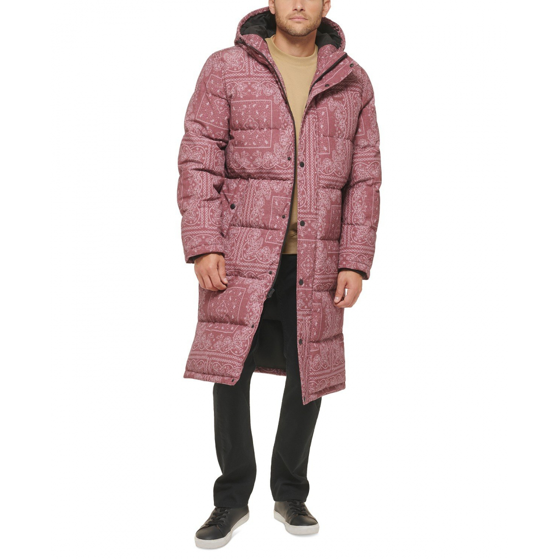 Parka 'Quilted Extra Long' pour Hommes