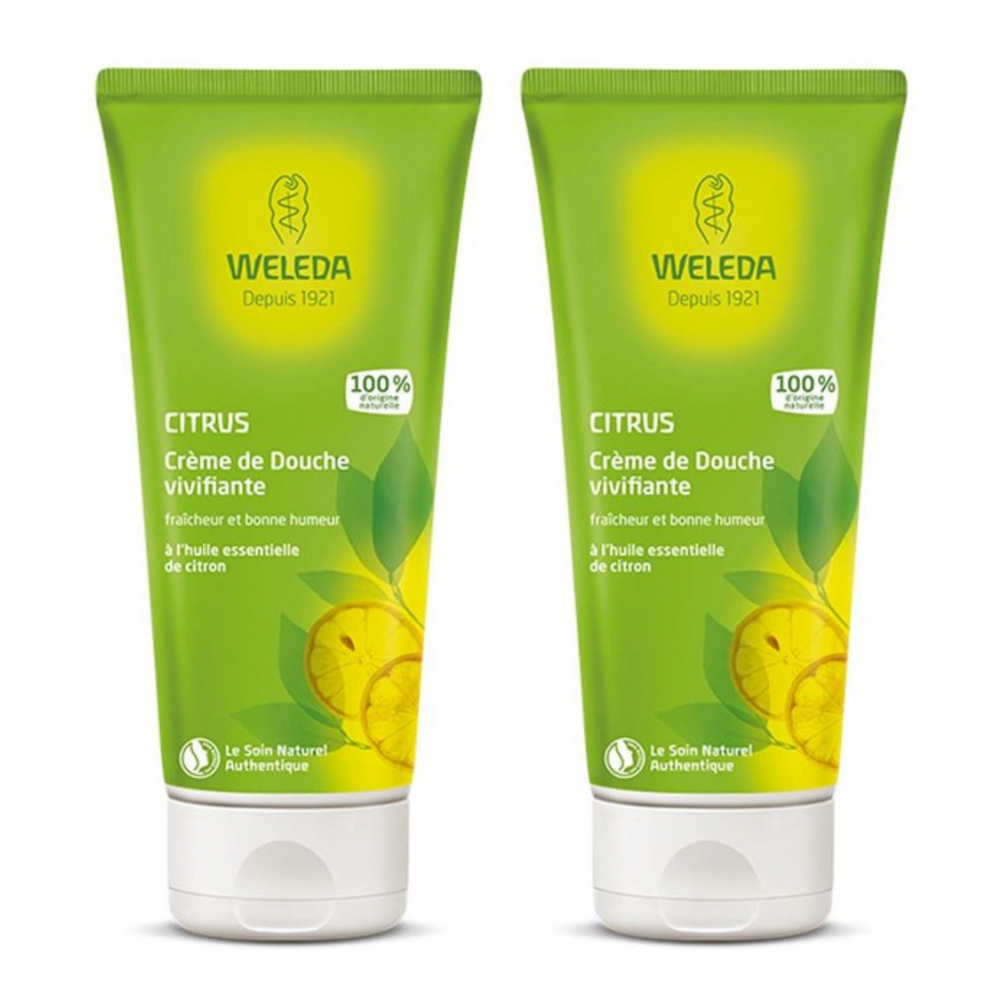 'Citrus Refreshing' Shower Cream - 200 ml, 2 Pieces