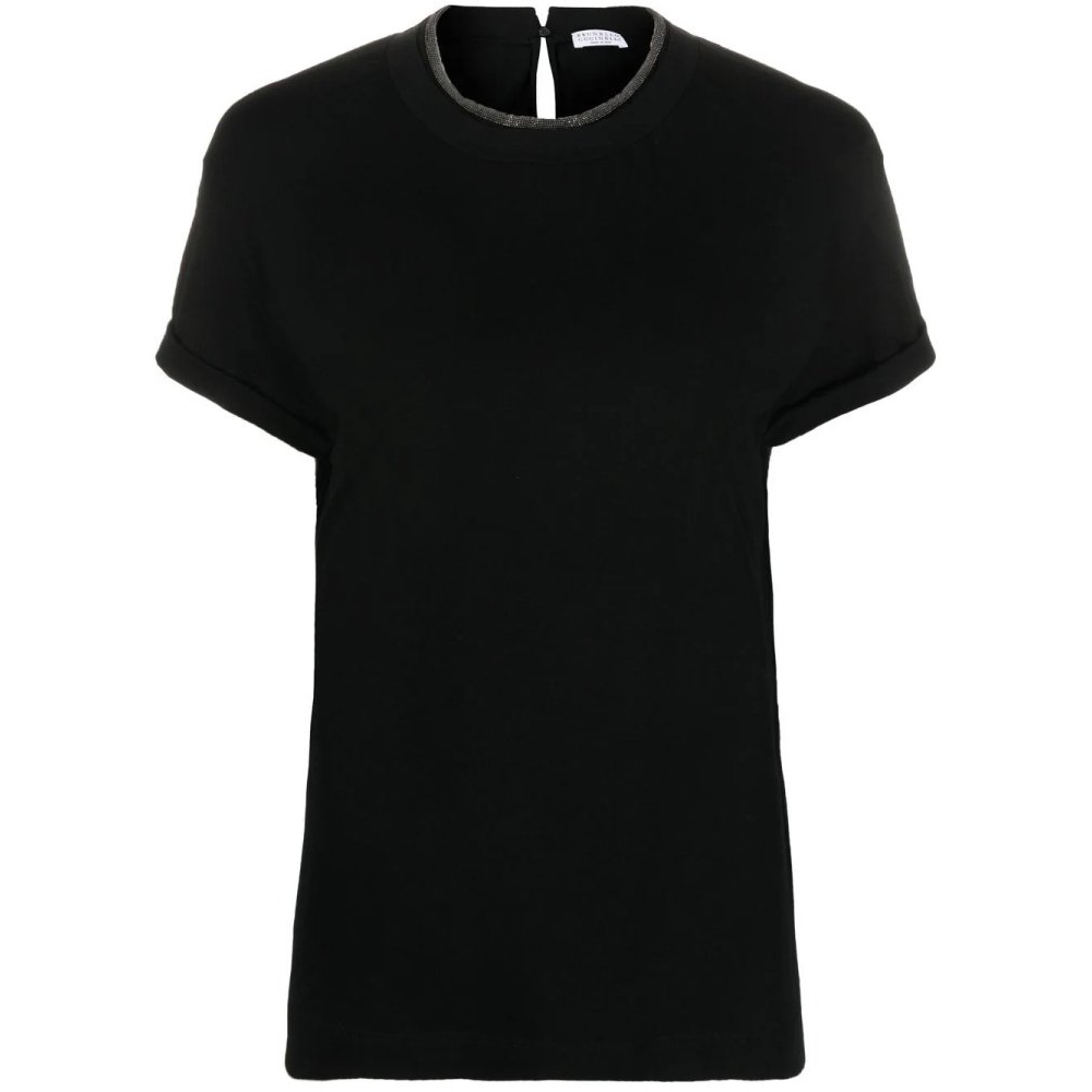 T-shirt 'Brass-Embellished' pour Femmes