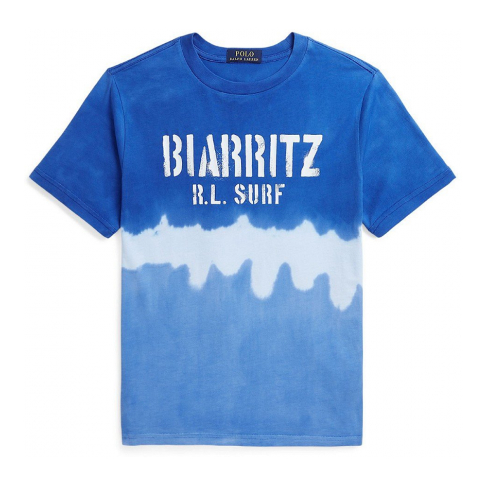 'Tie-Dye Cotton Jersey Graphic Tee' pour Grands garçons
