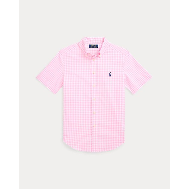 Chemise à manches courtes 'Gingham Poplin' pour Grands garçons