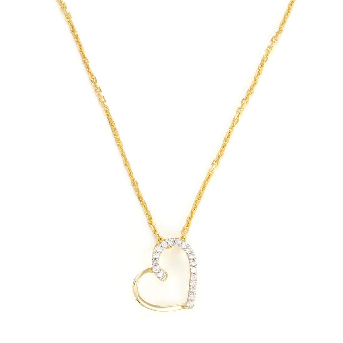 Pendentif sur chaine 'Coeur Précieux' pour Femmes