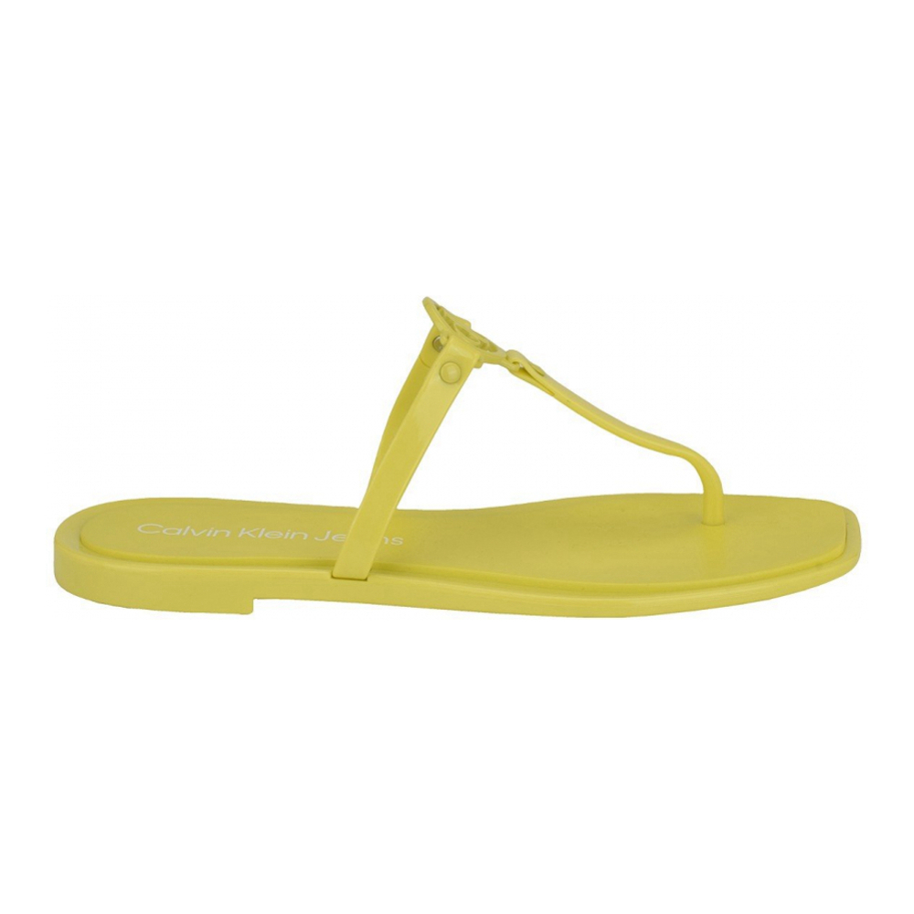 Sandales à brides 'Edhen Logo T-Strap Flat Jelly' pour Femmes