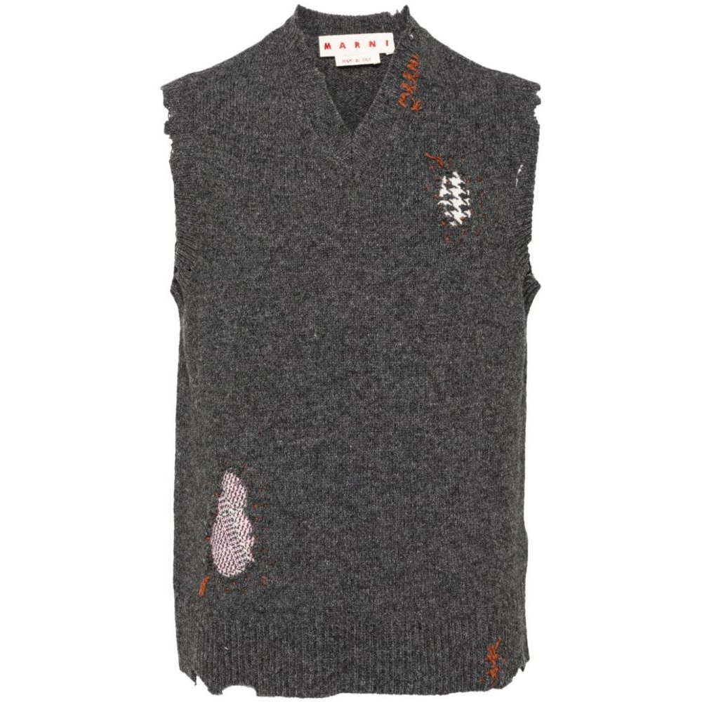 Gilet 'Patch-Detail' pour Hommes