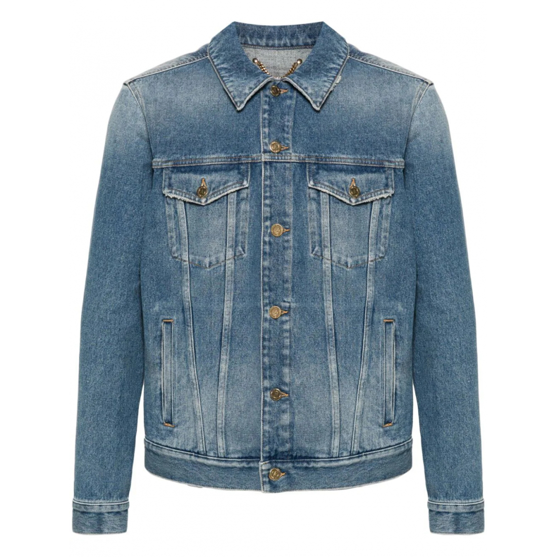 Veste en jeans 'Stonewashed' pour Hommes