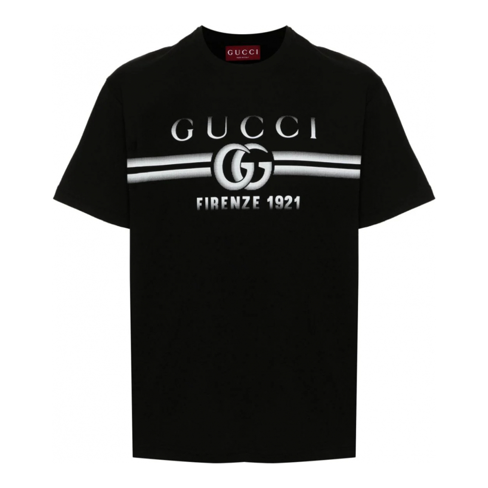 T-shirt 'GG Logo-Print' pour Hommes