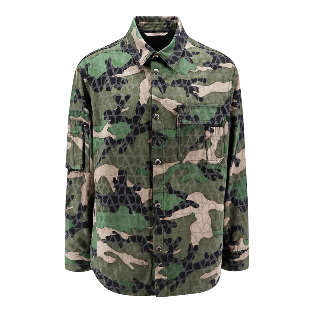 Men's 'Camouflage-Pattern' Jacket