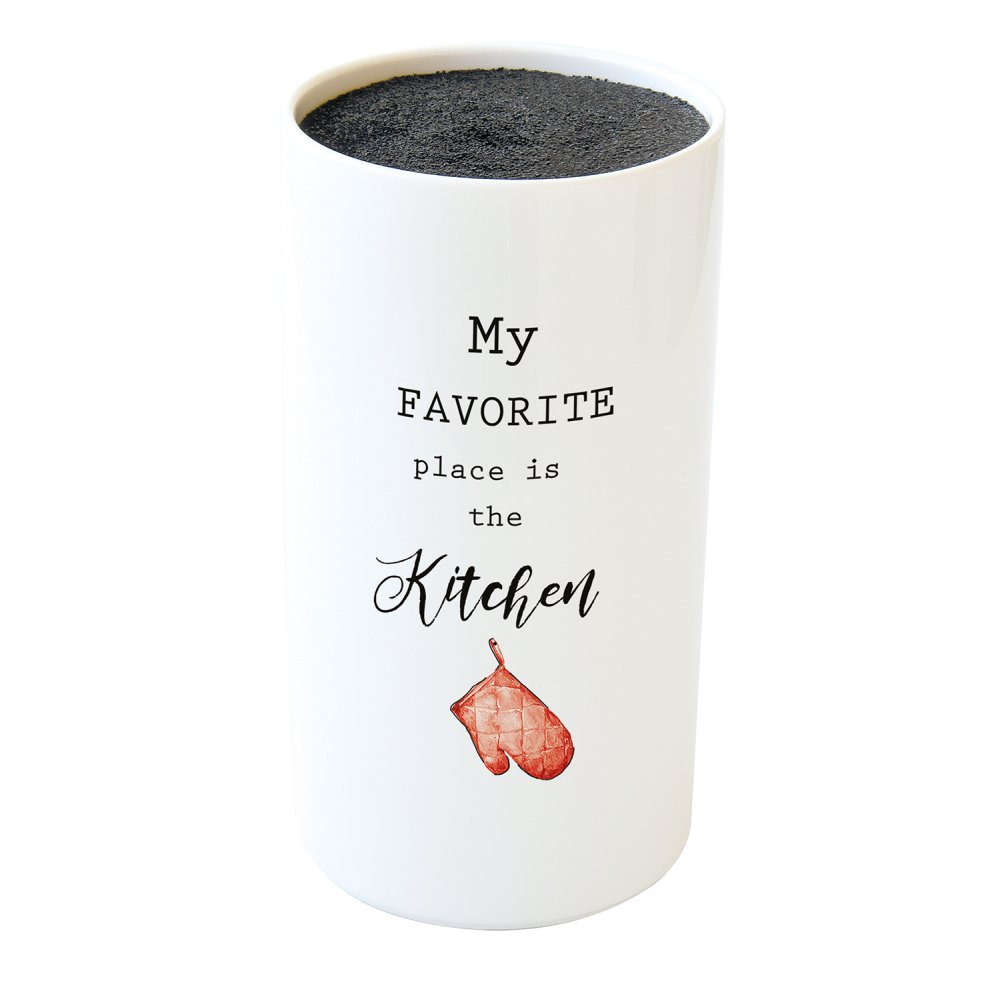 Messerhalter Aus Porzellan, 11 x 20 cm, In Farbbox, Küchenelemente