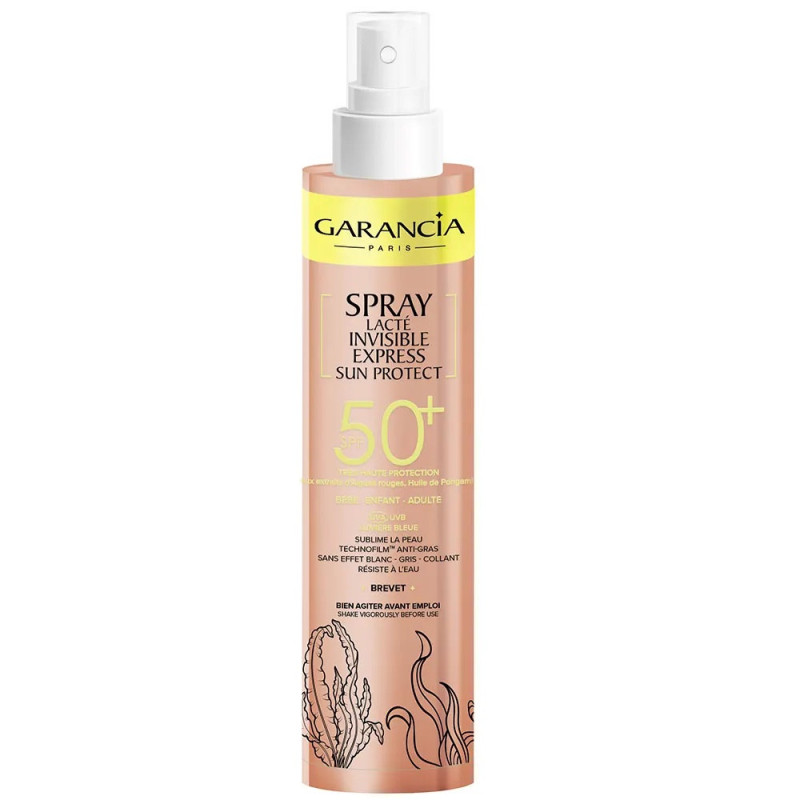 Lait solaire en spray 'Invisible SPF50+' - 150 ml