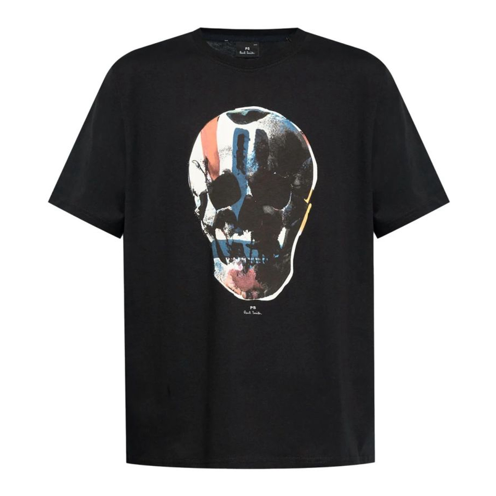 T-shirt 'Skull-Print' pour Hommes