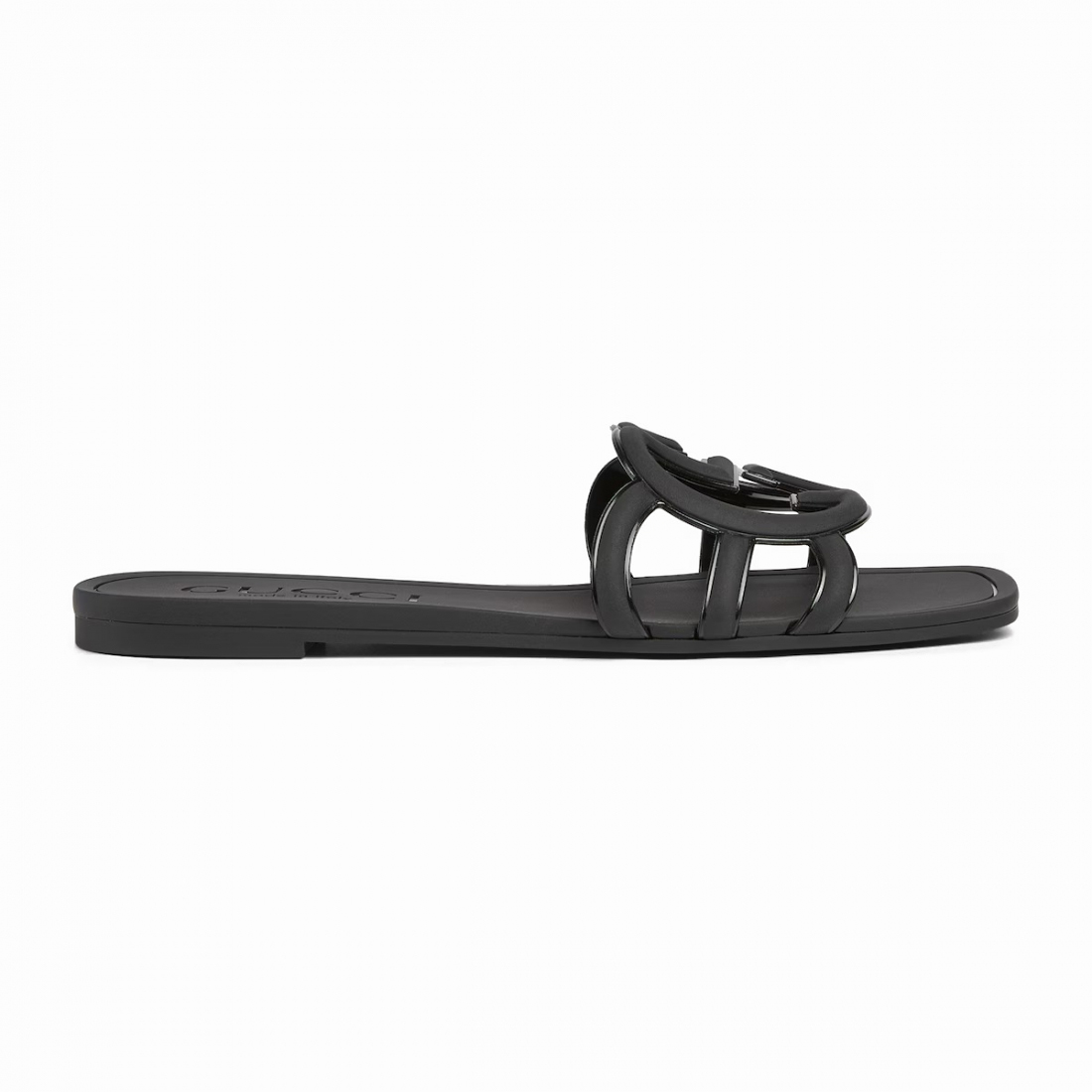 'Interlocking G' Flache Sandalen für Damen