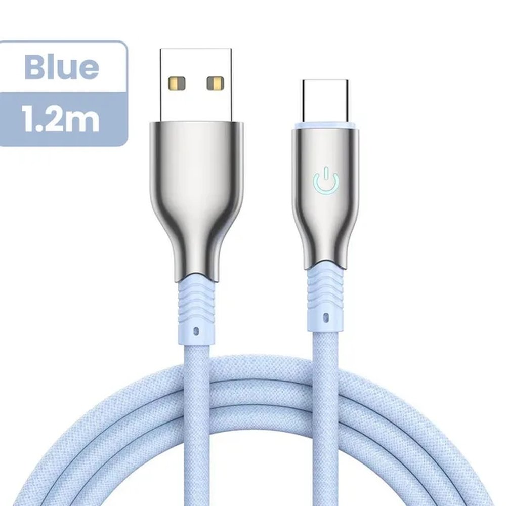 36W USB to USB-C Cable

- Fast charging - 1.2m - Blue