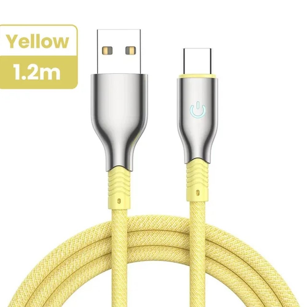 36W USB to USB-C Cable

- Fast charging - 1.2m - Yellow