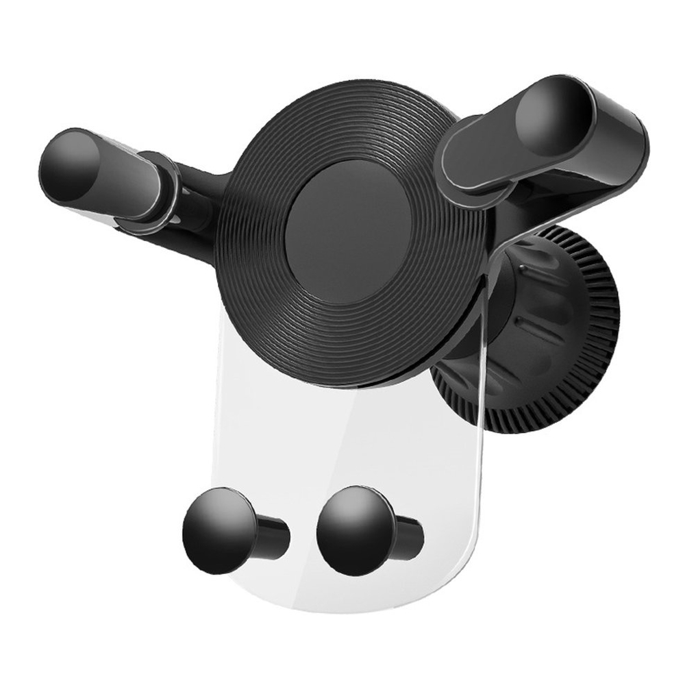 'Universal' Autohalterung - Kristall, Schwarz