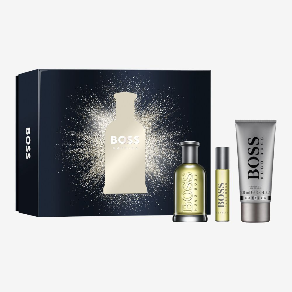 'Coffret de parfum 'Boss Bottled' - 100 ml, 3 Pièces