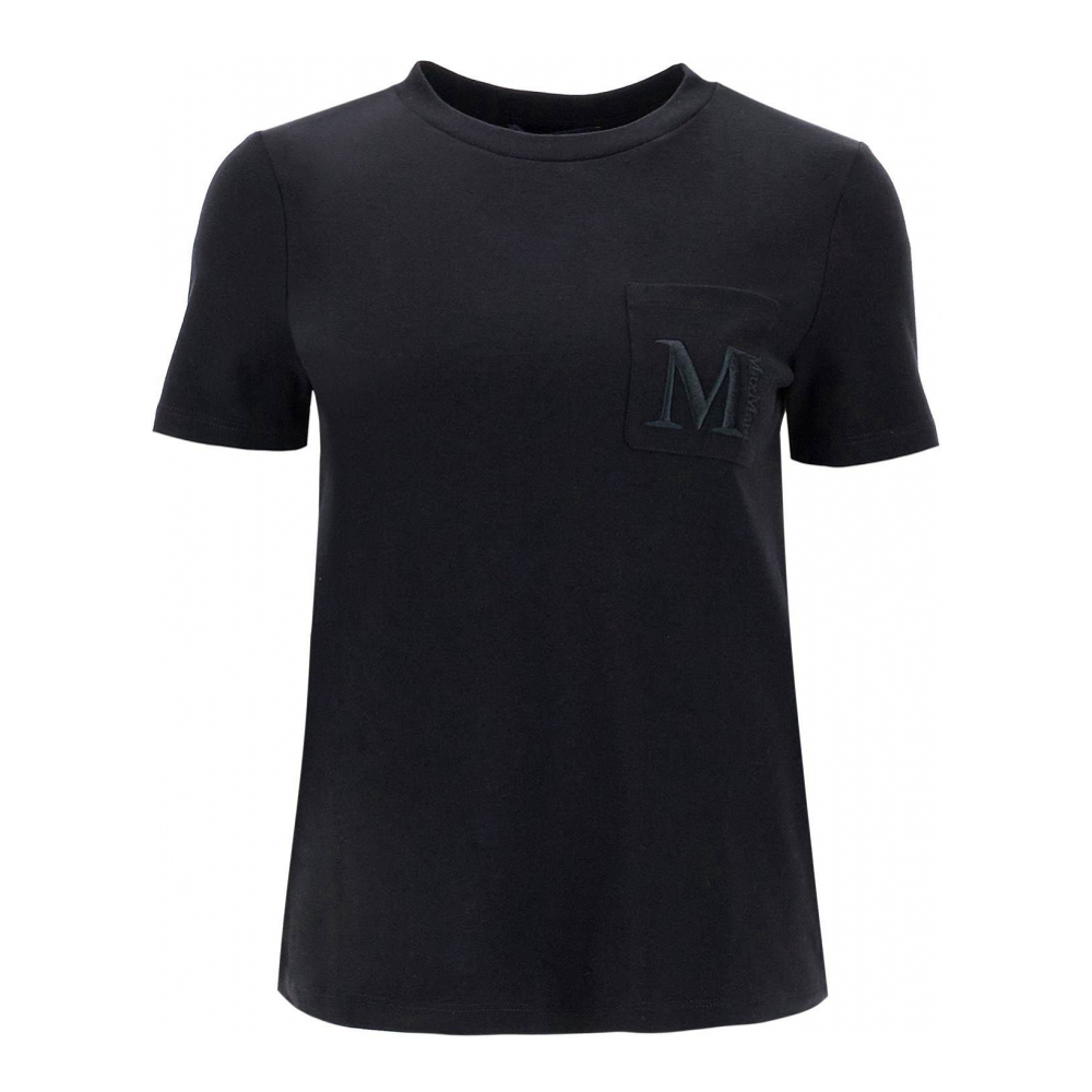 T-shirt 'Madera Embroidered Pocket' pour Femmes