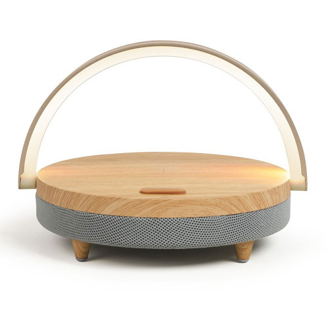 Led Speaker With Fast Charge Induction Charger