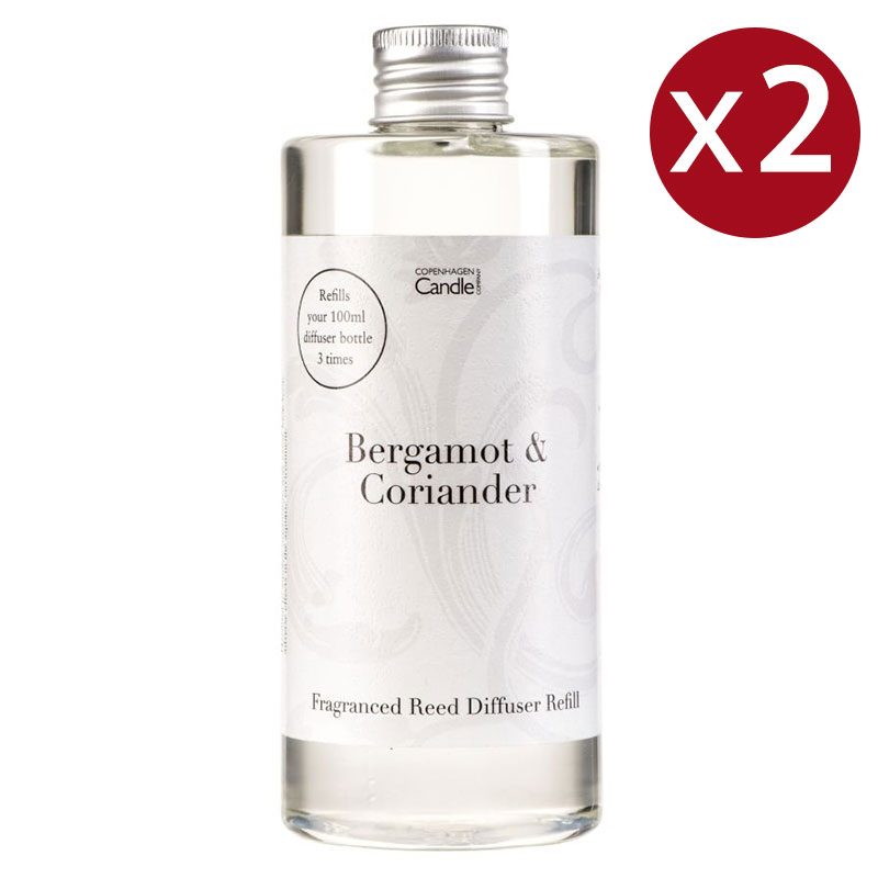 Recharge Diffuseur 'Bergamot & Coriander' - 300 ml