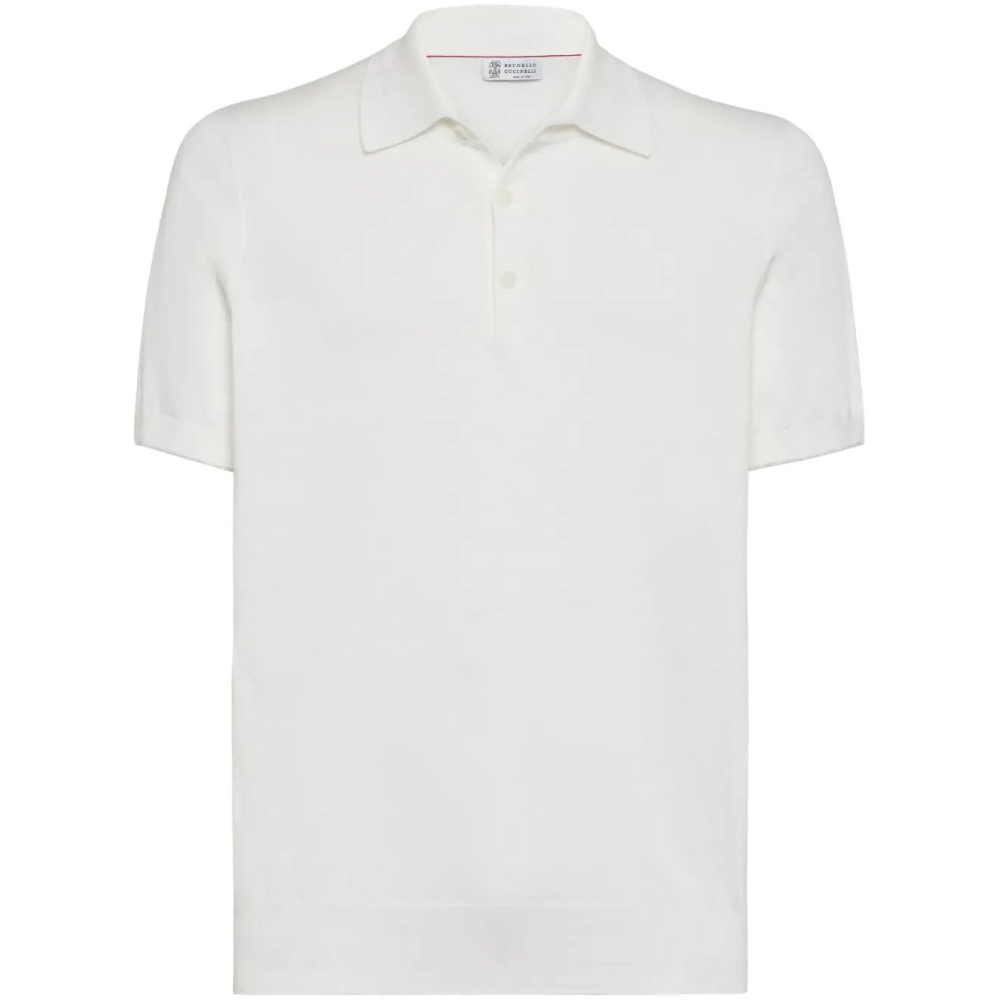 'Plain Button' Polohemd für Herren