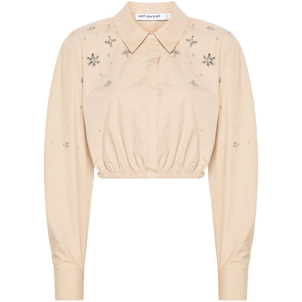 Chemise 'Crystal-Embellished' pour Femmes