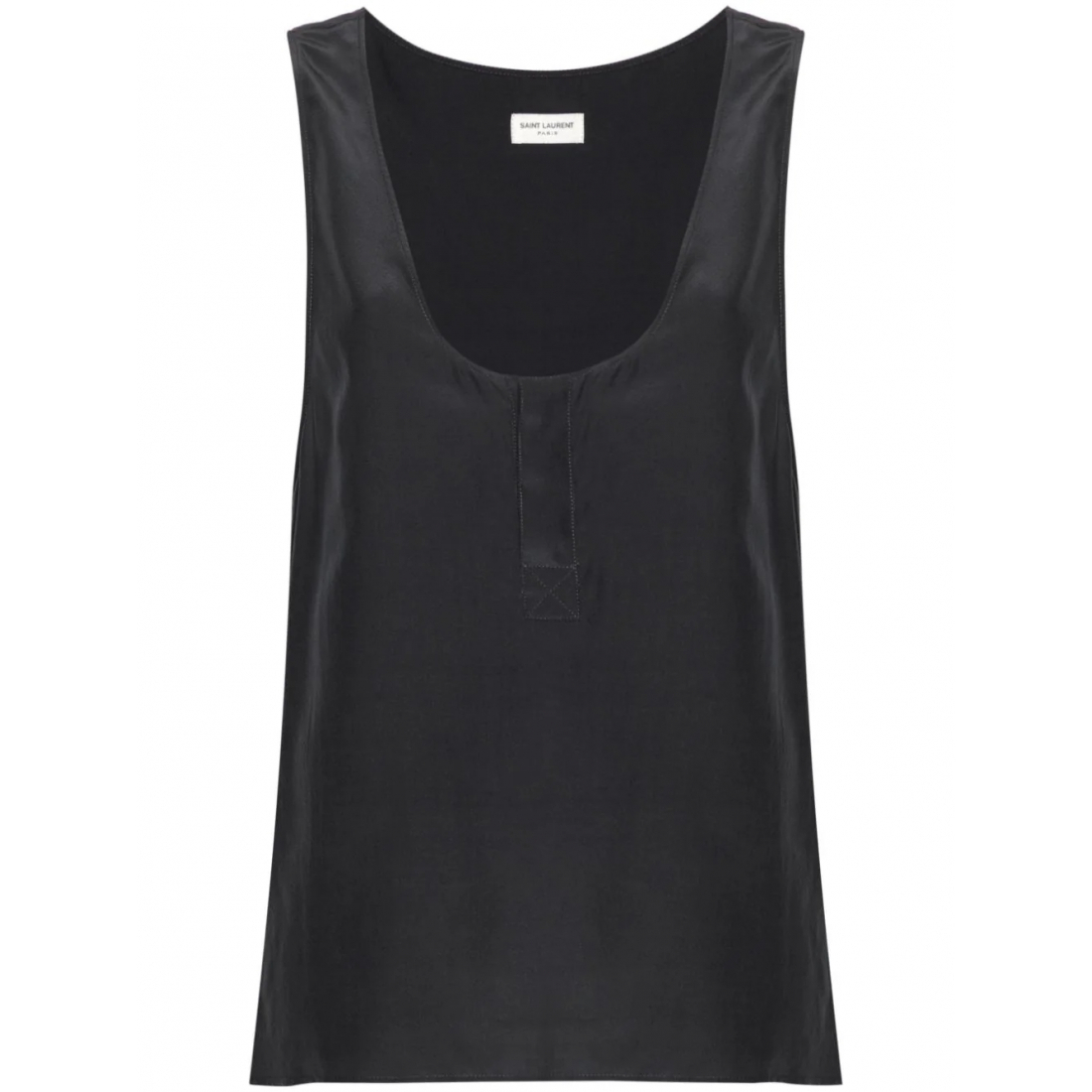 Women's 'Henley-Neck' Tank Top