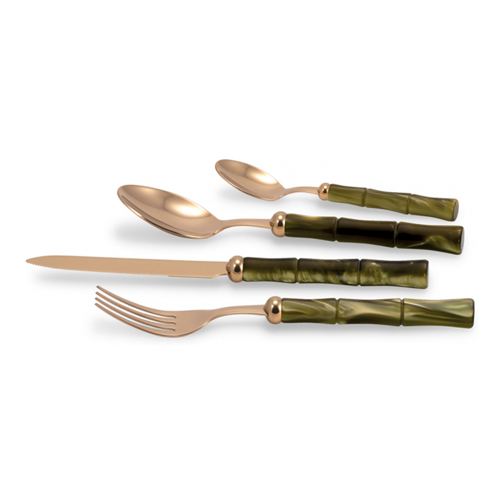 'Bamboo' Cutlery Set - 24 Pieces