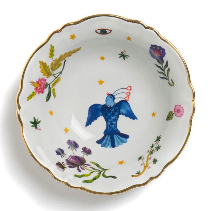 'Uccellino' Salad' Teller - 26 cm