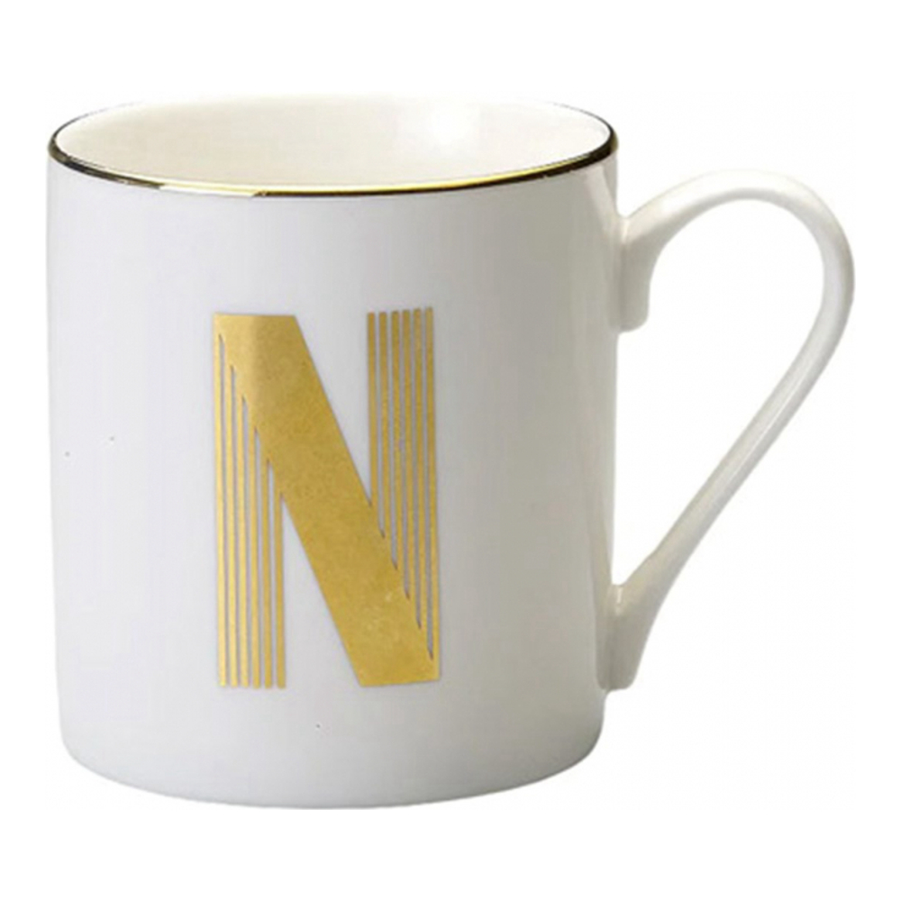 'Letter N' Becher