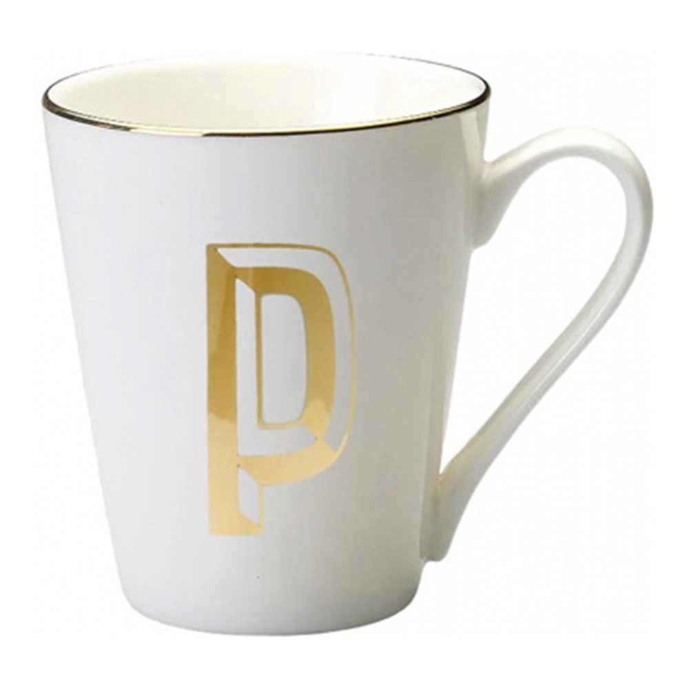 'Letter P' Becher