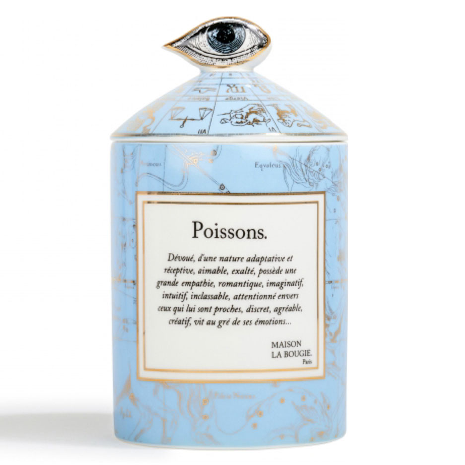 Bougie parfumée 'Poissons' - 350 g