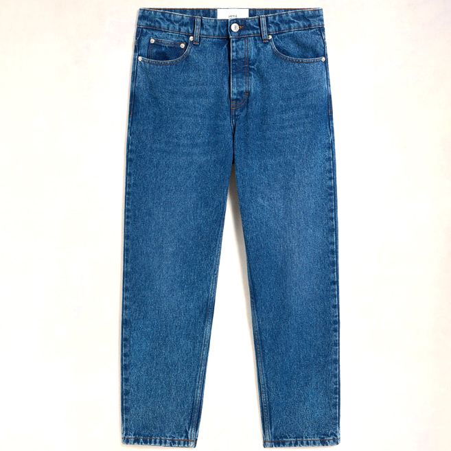 Jeans 'Logo-Patched' pour Hommes