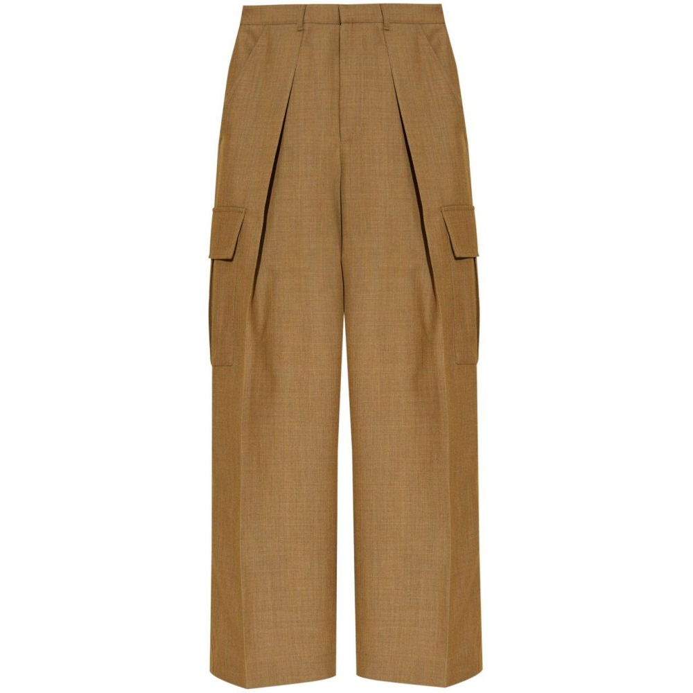 Pantalon cargo 'Pleat-Detail' pour Femmes