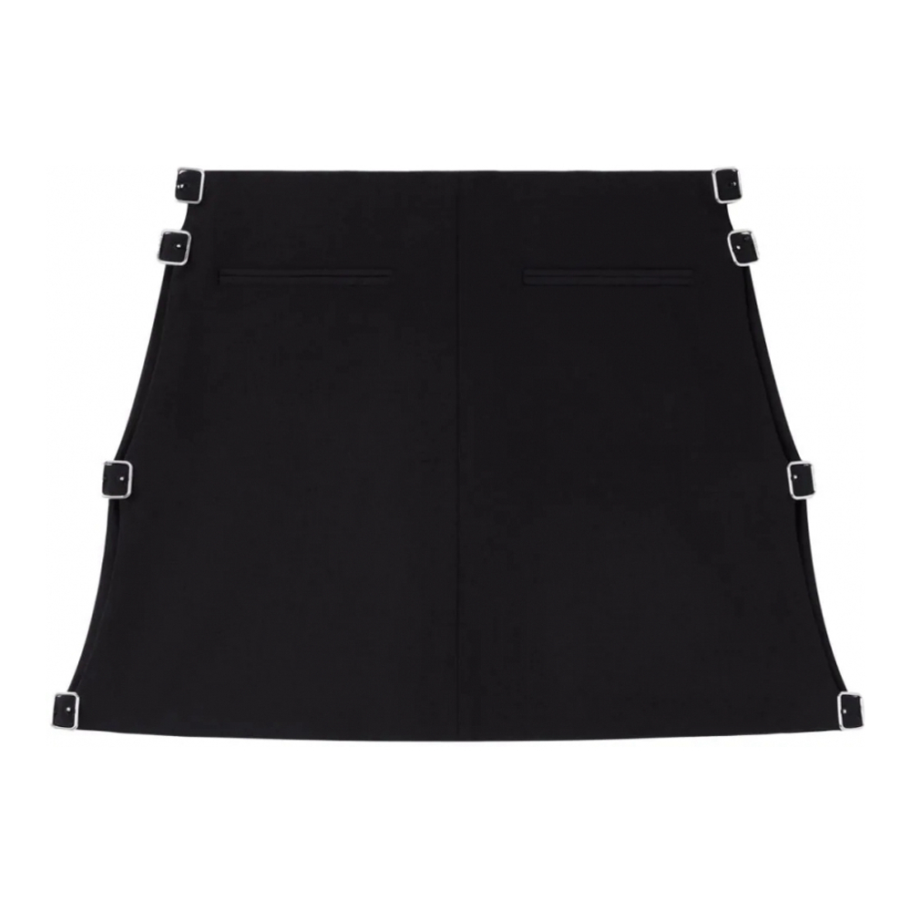 Women's 'Buckled' Mini Skirt