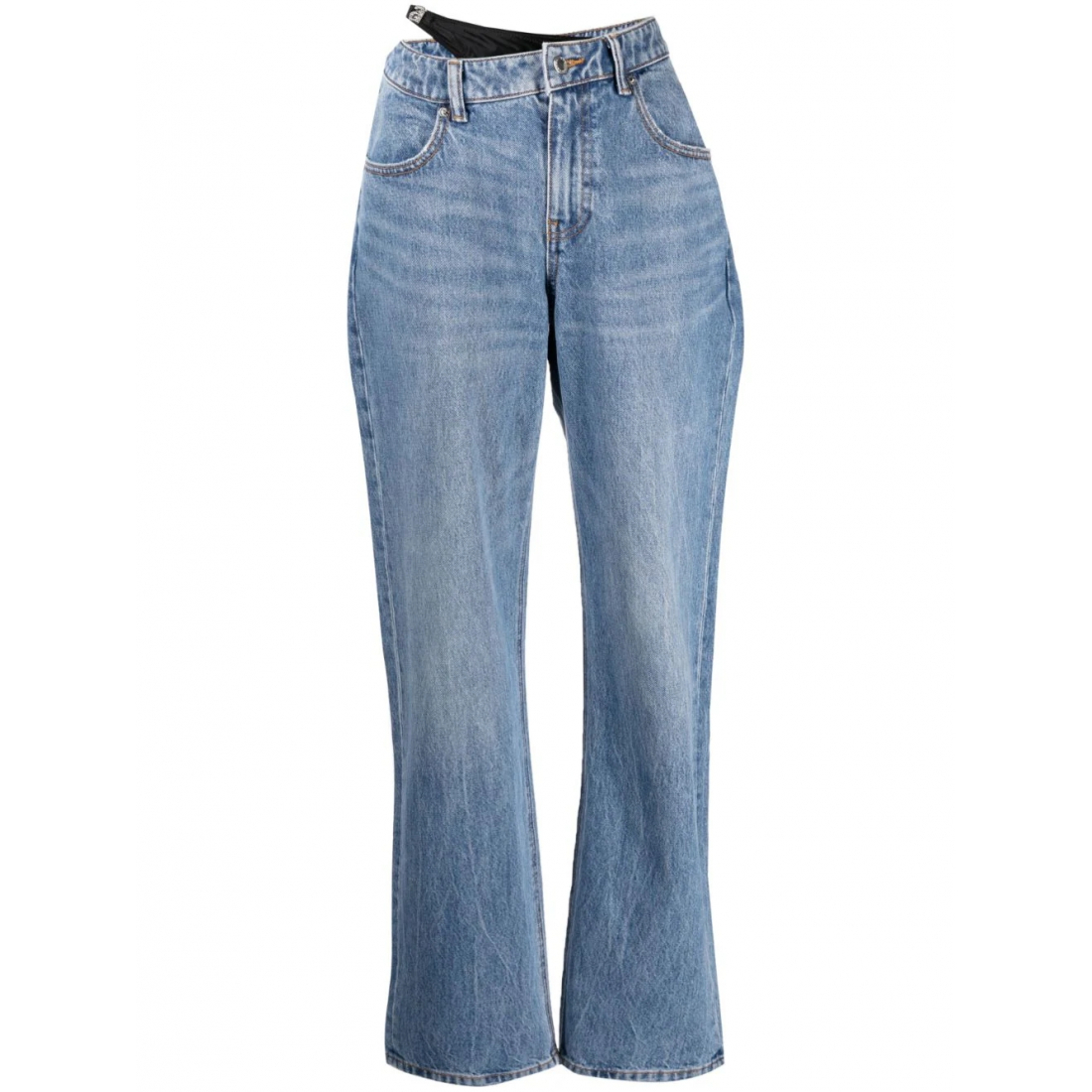 Jeans 'Bikini-Layered Straight' pour Femmes