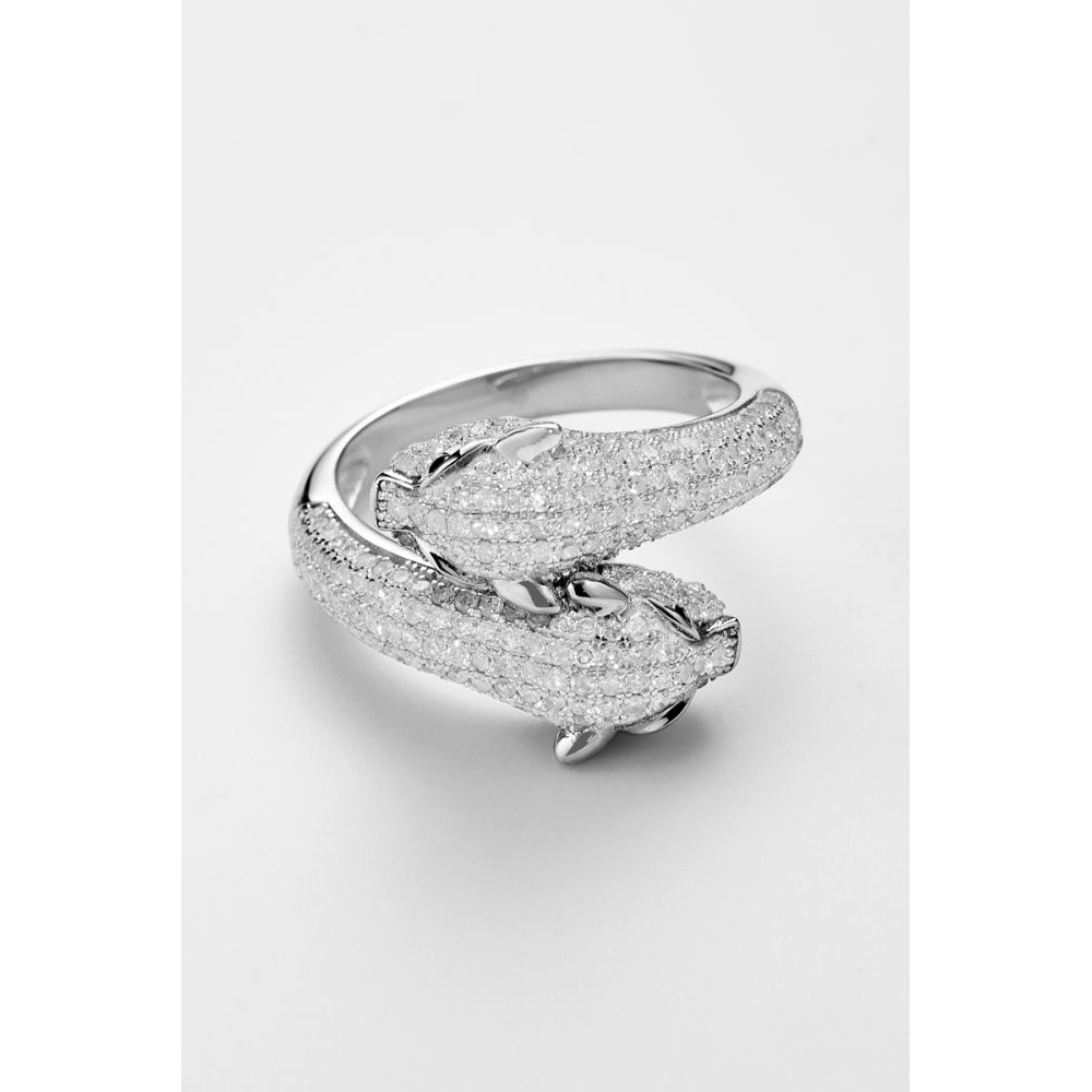 Women's 'Duo De Panthères' Ring