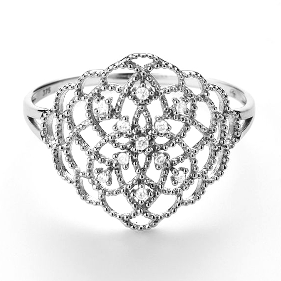 Bague 'Dentelle' pour Femmes