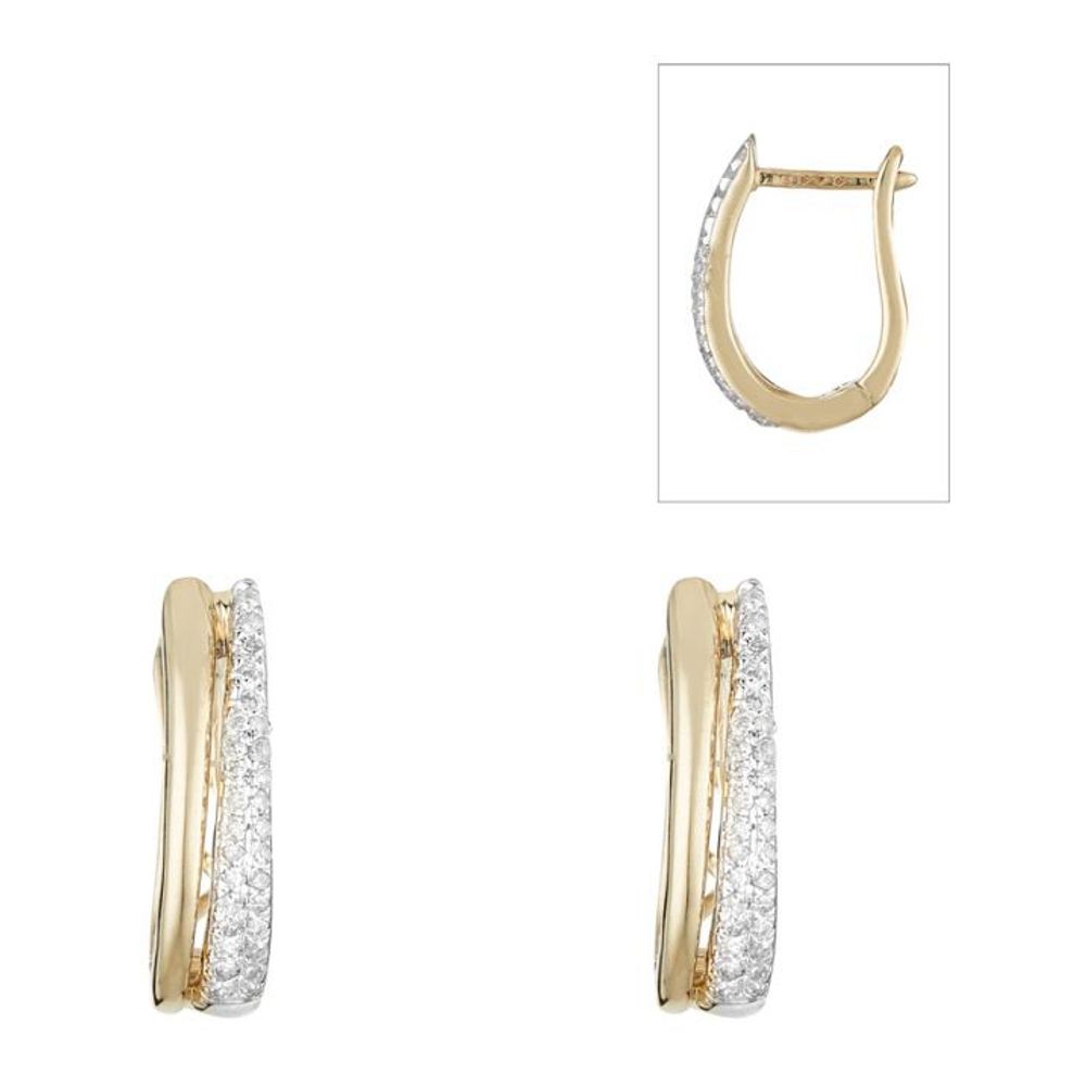 Boucles d'oreilles 'Créole Maya' pour Femmes