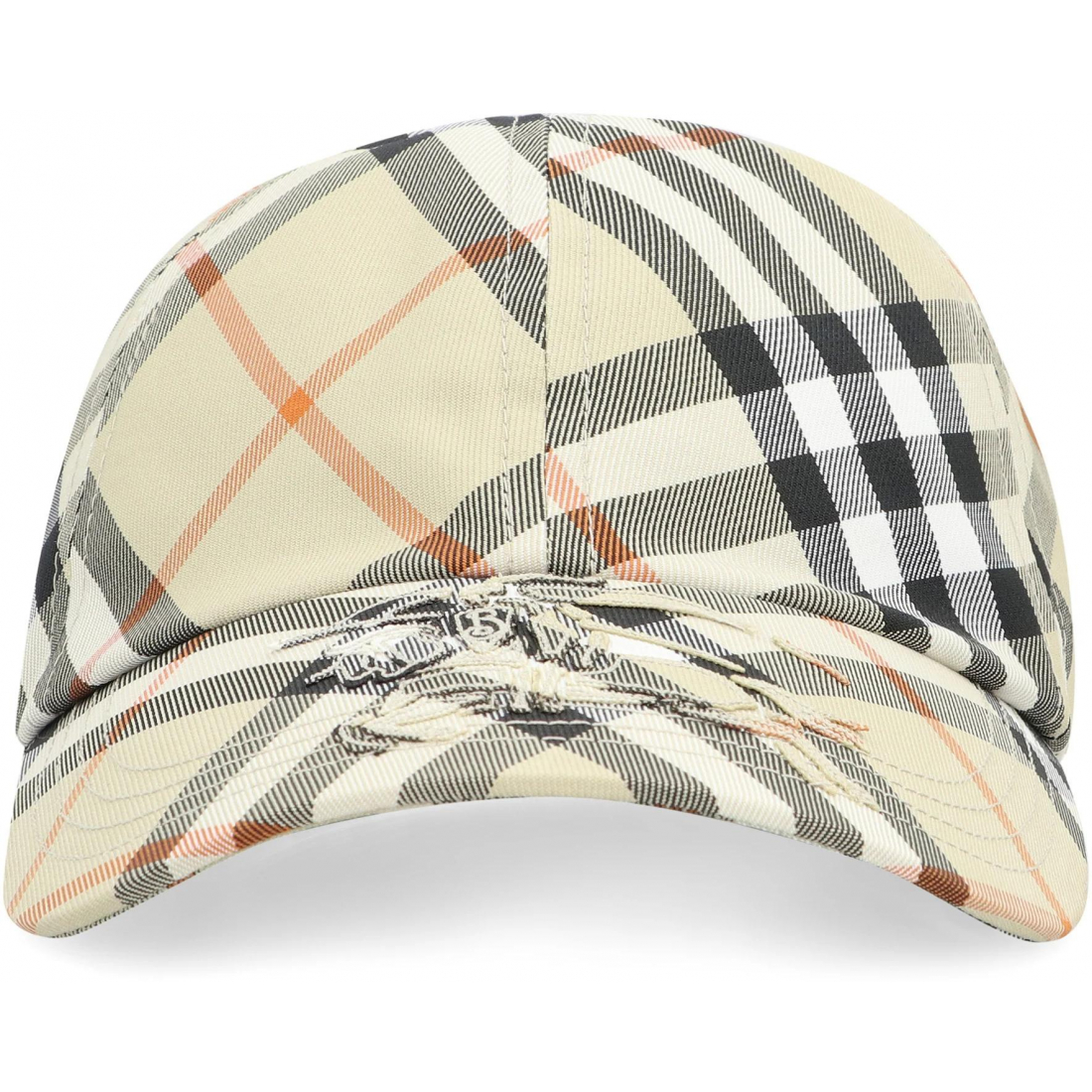 Casquette 'Equestrian Knight-Appliqué Checked' pour Hommes