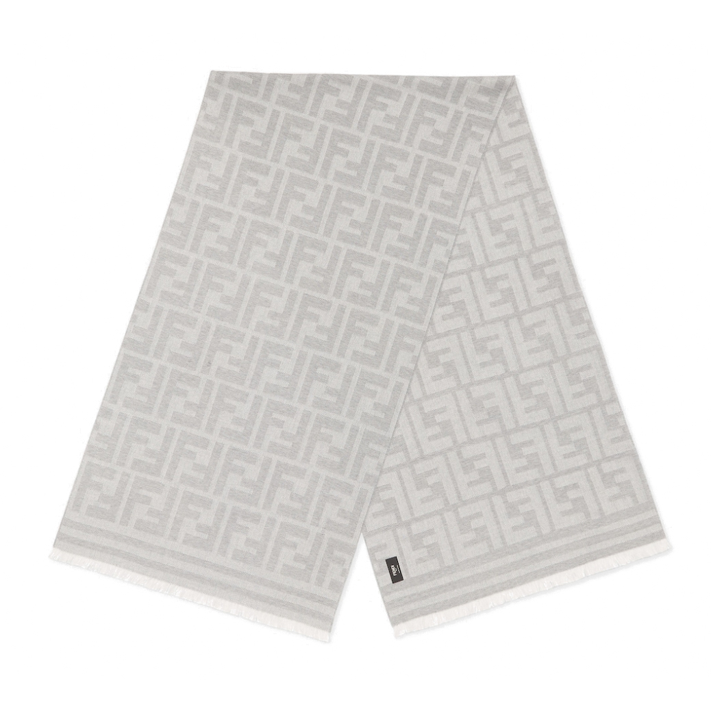 Écharpe en laine 'FF' pour Hommes