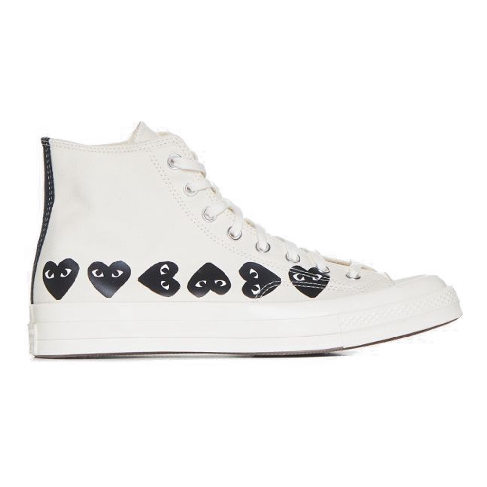 'Multi Heart' High-Top Sneakers
