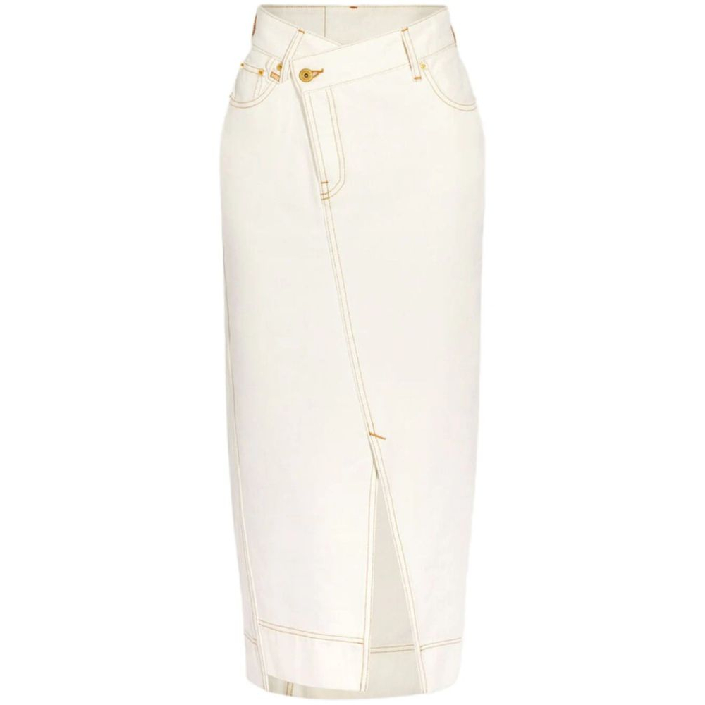 Jupe Midi 'La De-Nîmes' pour Femmes